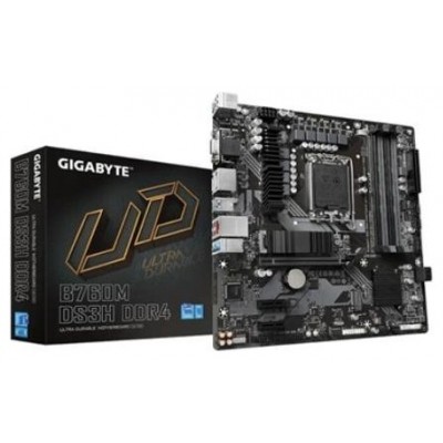 PLACA BASE GIGABYTE B760M DS3H DDR4 1700 MATX 4XDDR4